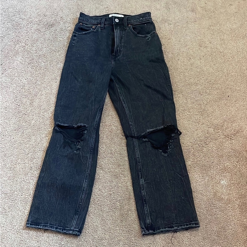 Black Abercrombie & Fitch Jeans